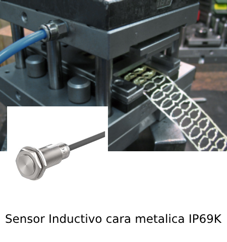 SENSOR INDUCTIVO CARA METALICA